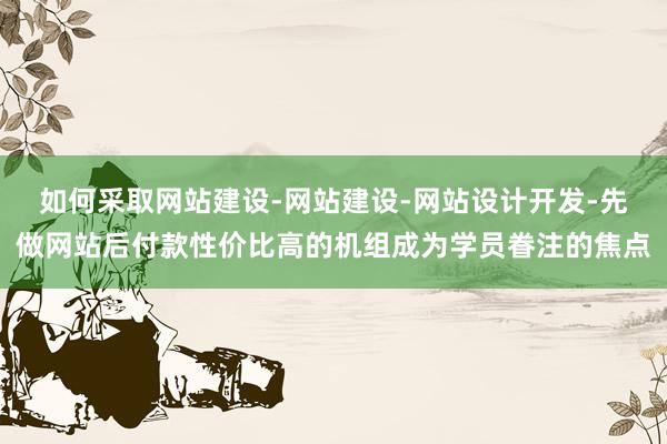 如何采取网站建设-网站建设-网站设计开发-先做网站后付款性价比高的机组成为学员眷注的焦点